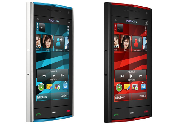 nokia x3 and x6. So congrats to Nokia which