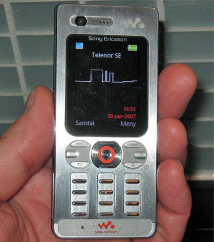 Sony Ericsson's new super-slim W880i