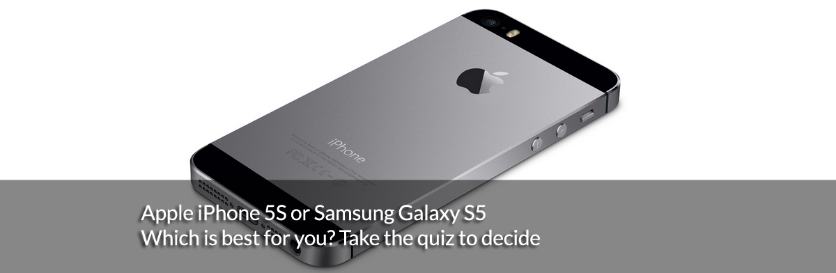 Apple iPhone 5S Vs Samsung Galaxy S5 – our interactive buying guide