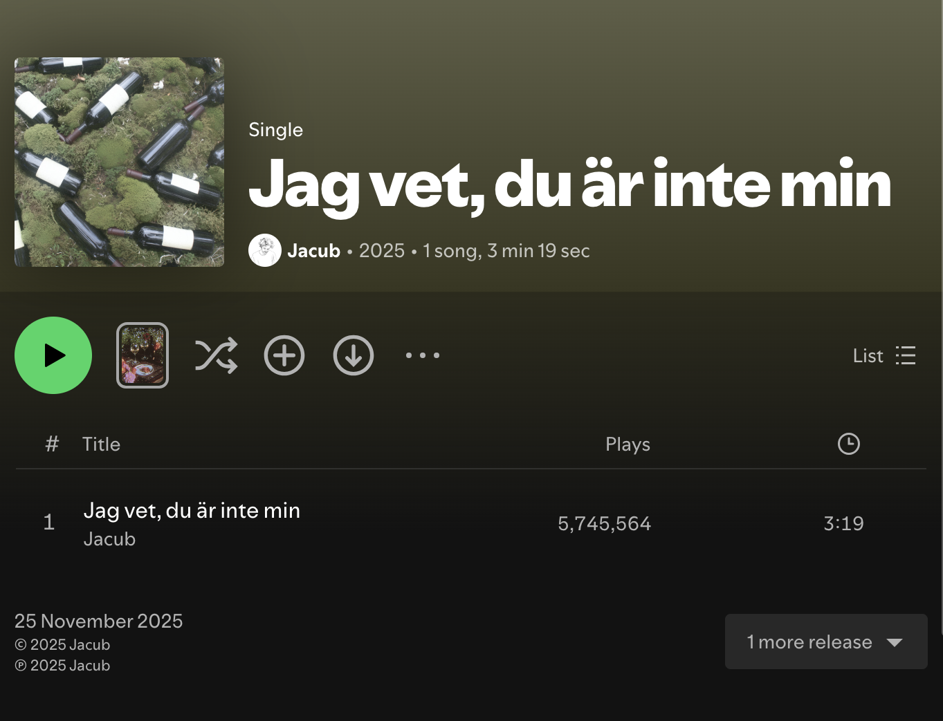 AI song ‘Jag vet, du är inte min’ banned from Swedish charts